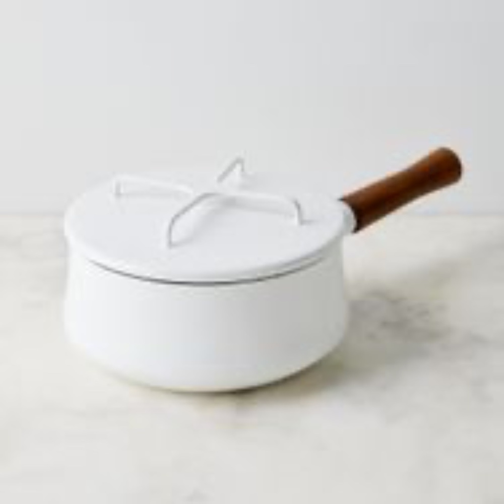 NWT DANSK Kobenstyle White 2 QT Saucepan